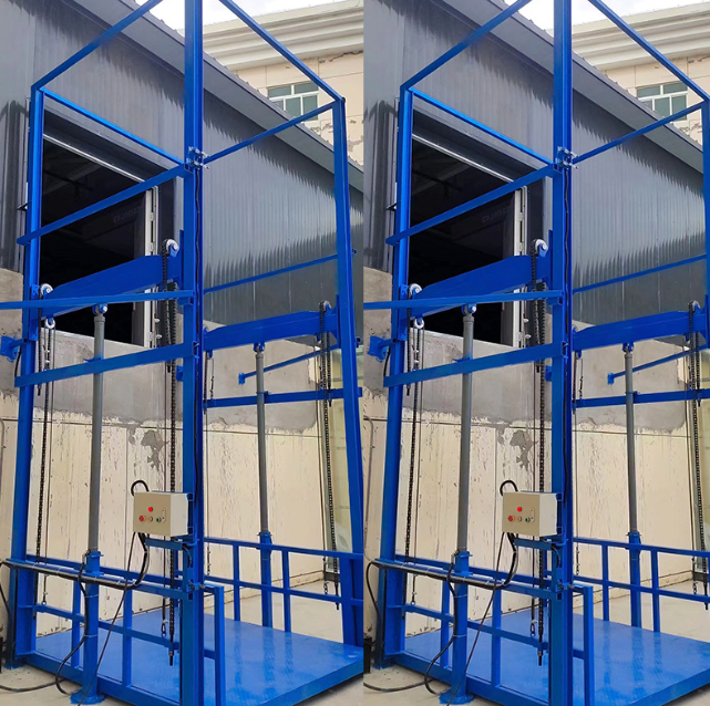 湾里导轨式升降货梯